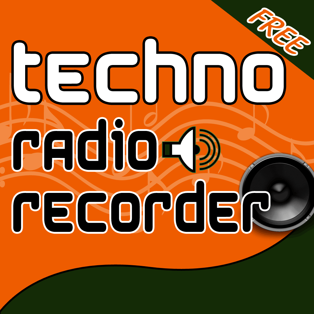 Techno Radio Recorder Free icon