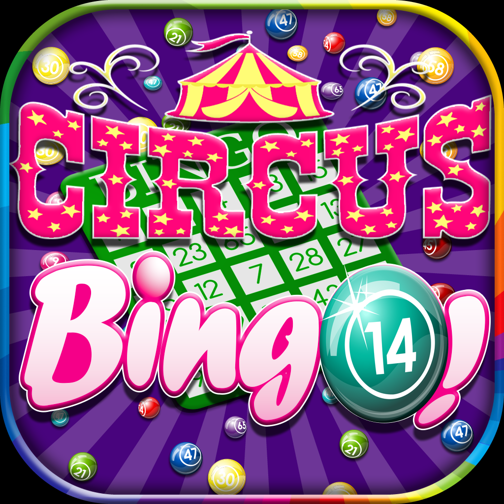 ``` A High Flying Circus Bingo Bonanza - Daub Free Blackout Cards icon