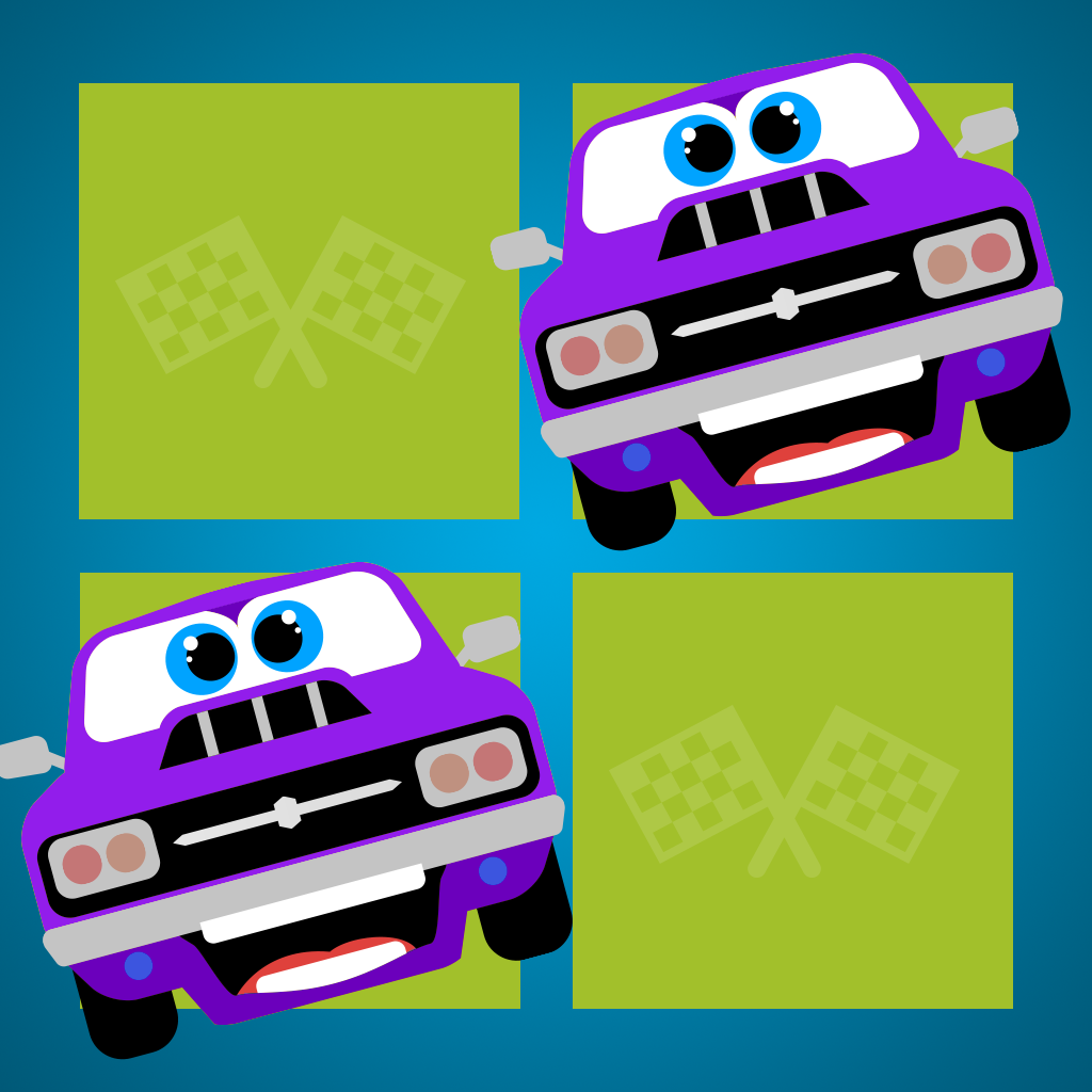 Play with Cars - The 1st Memo Game for kids and little ones age 1 to 4 free icon
