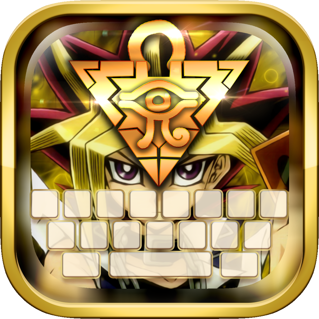 KeyCCM – Manga & Anime : Custom Color & Wallpaper Keyboard Themes in The Yugioh Design Collection