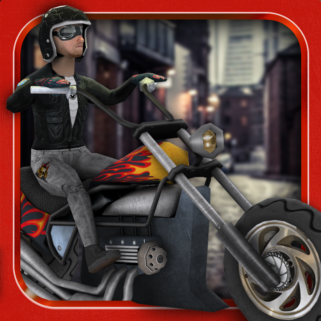 Super Chopper Rider - Free Fast Motorcycle Racing Game