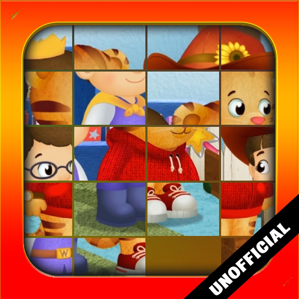 Slides Puzzles Game for Daniel Tiger´s icon