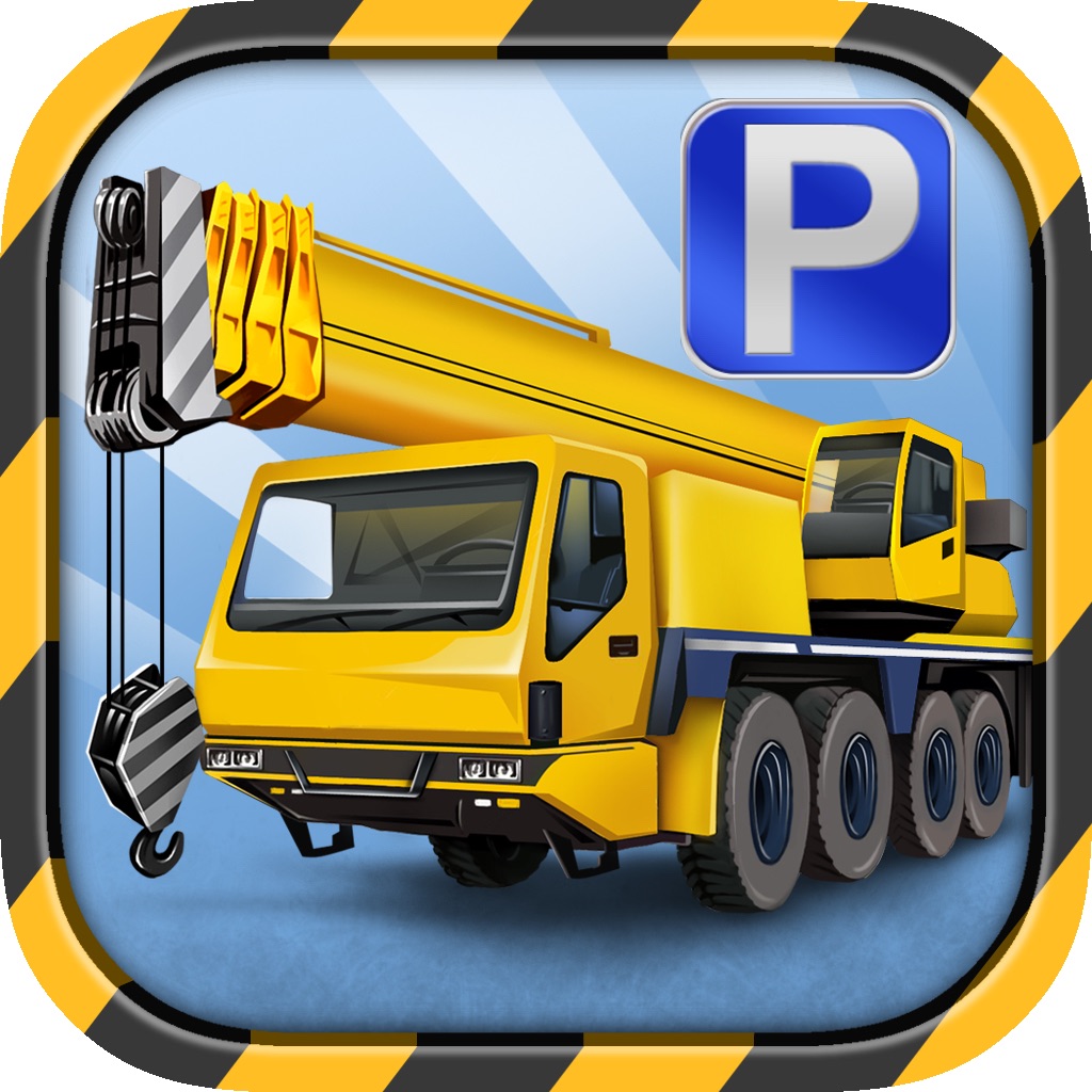 Crane Parking Simulator PRO - Real Construction Driving Simulation Version