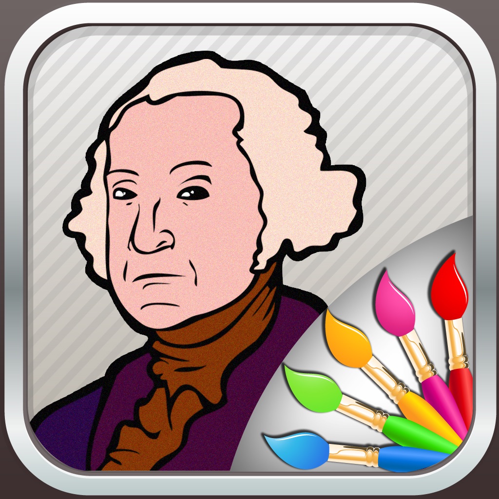 Coloring Pages For USA Presidents icon