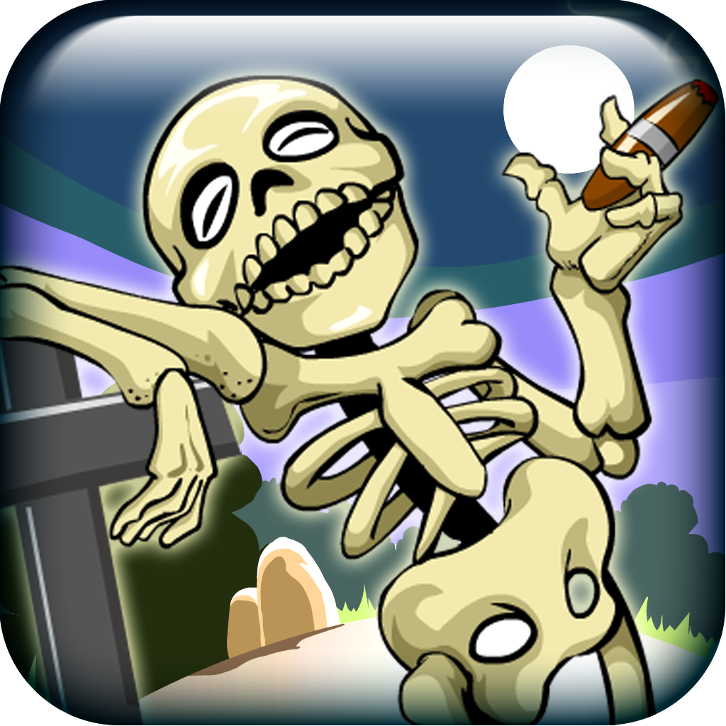 Slender Skeletons - Balloon Float And Pop Physics Game icon