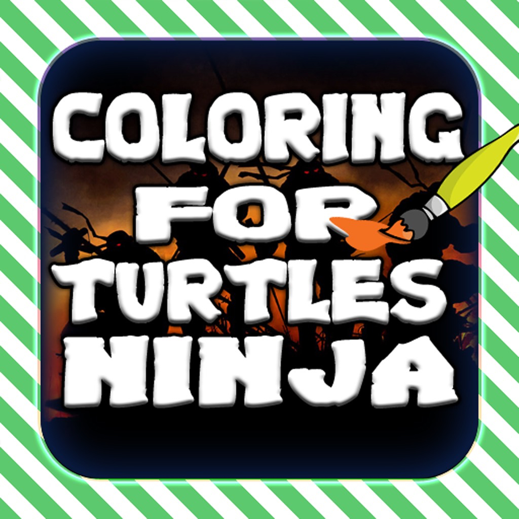 Coloring Pages - For Turtles Ninja (Unofficial Free App)