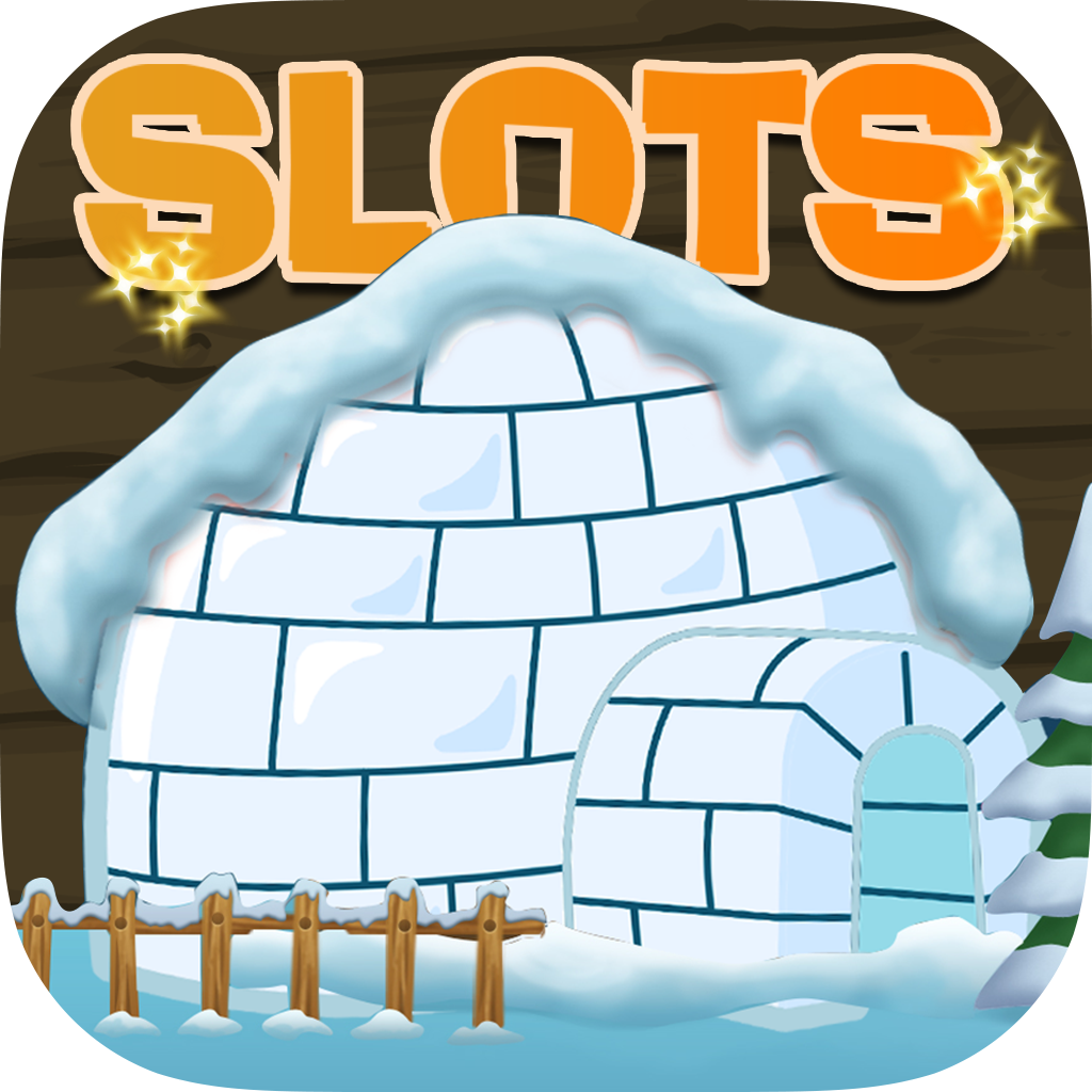 A Igloo slots Iceberg Eskimo Frenzy Machines in Ice Age Village icon