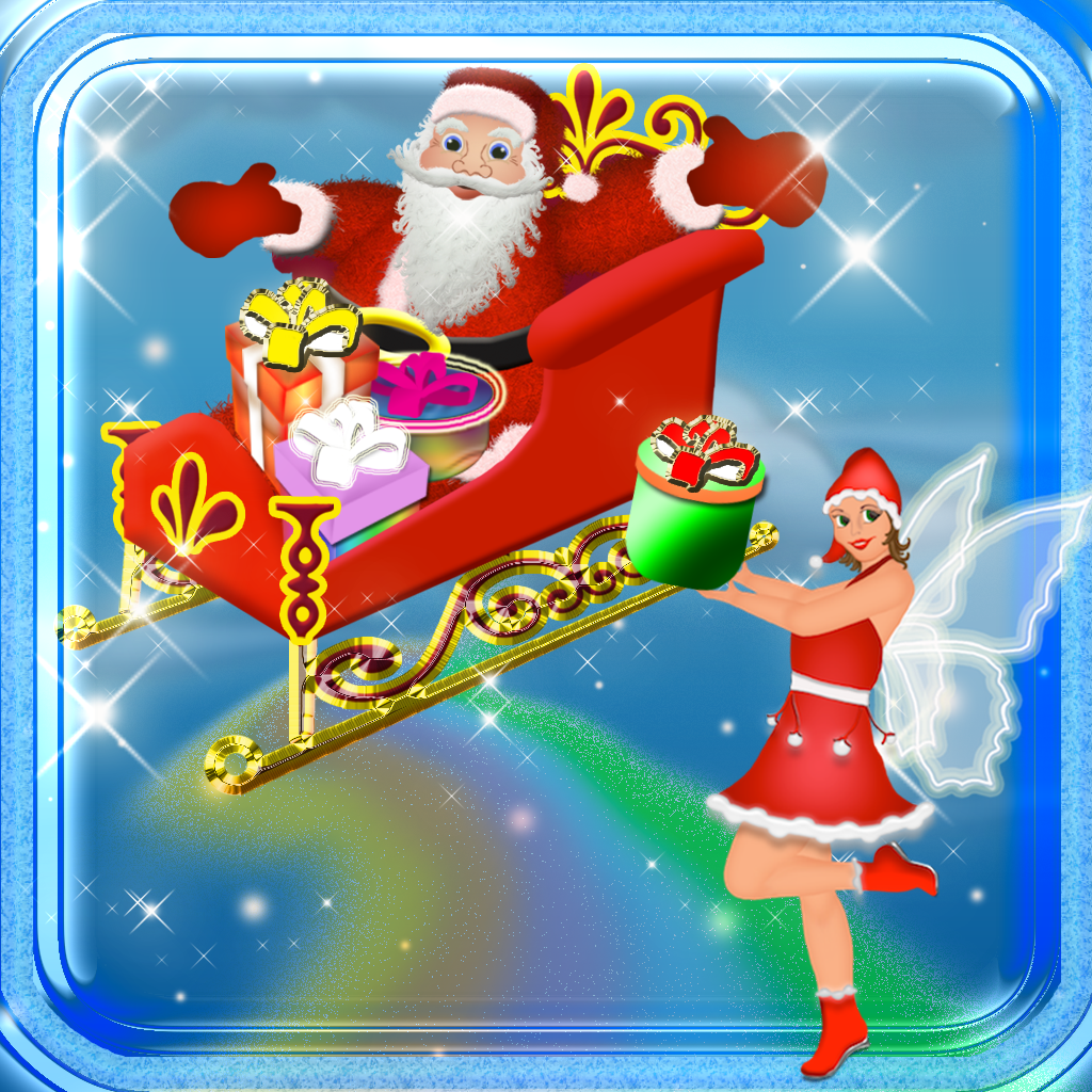 3D Christmas Sleigh Ride - Fun Flying In The Sky Simulator For Xmas icon