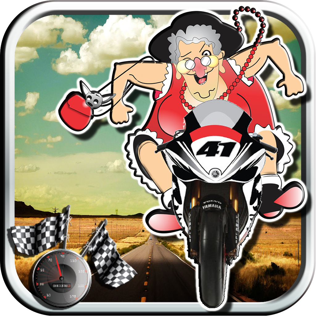 Angry Gran Bike Scape Racing PRO – Multiplayer motorcycle highway lane turbo chase race – Game with Facebook and Twiter icon