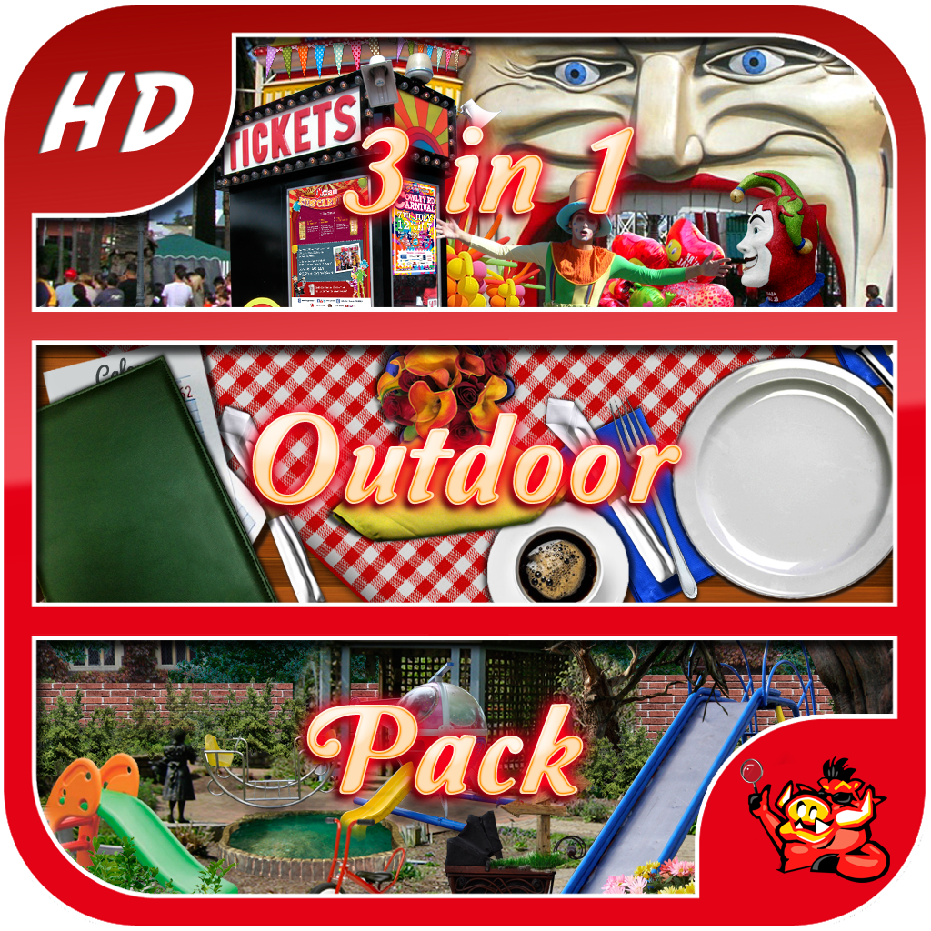 Outdoor Pack - 3 in 1 - Hidden Object Game icon