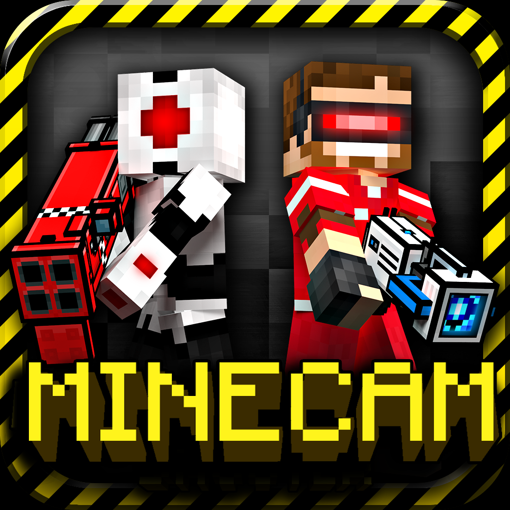 Mine Camera - 3D mini block stickers from minecraft pe icon