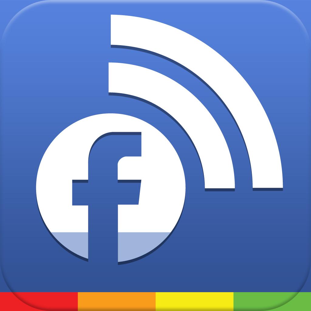 Coverfeed for Facebook HD: explore friends through photos - edit and share experiences icon