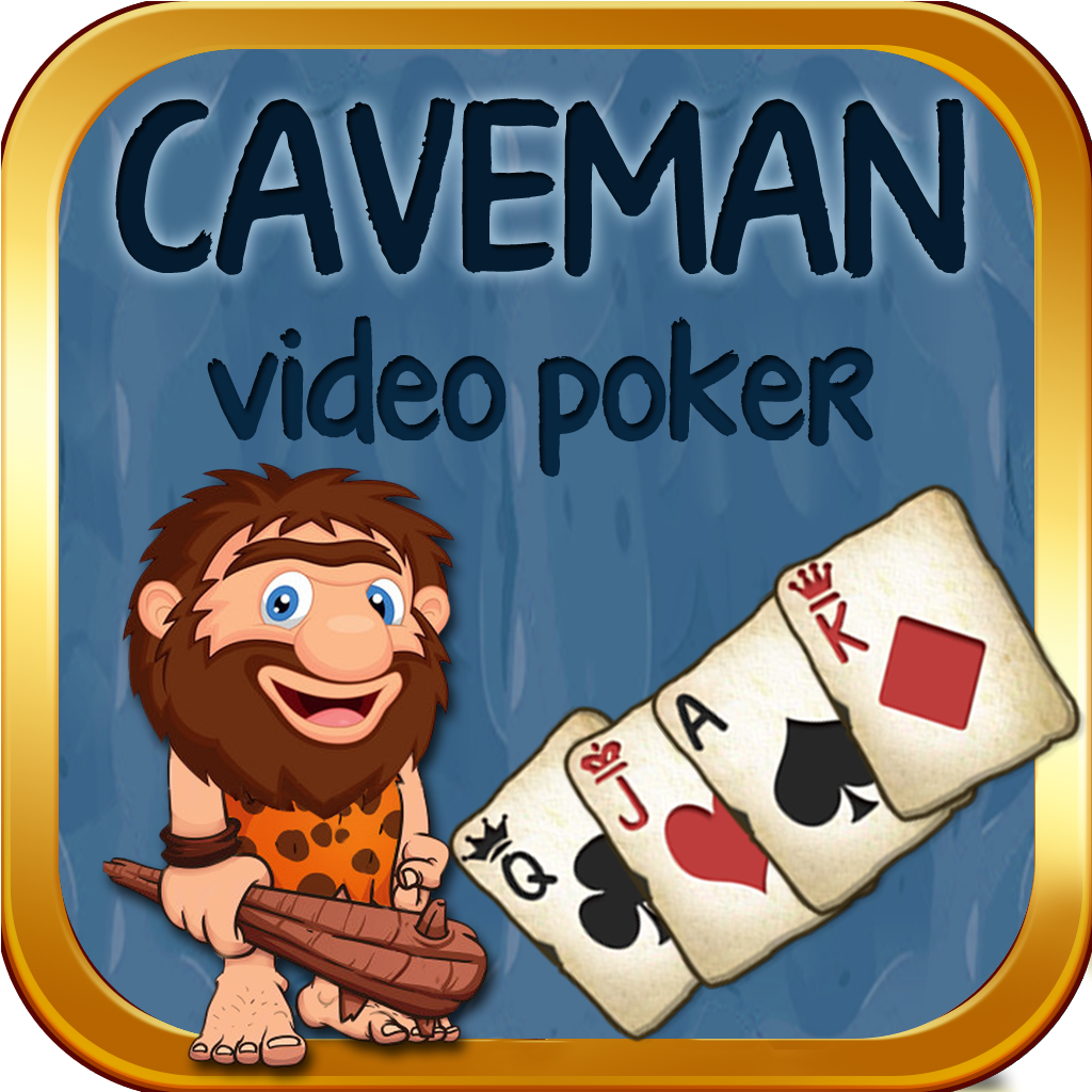 Caveman Video Poker Free - Jacks or Better, Acey Deucey, Super Aces and More icon