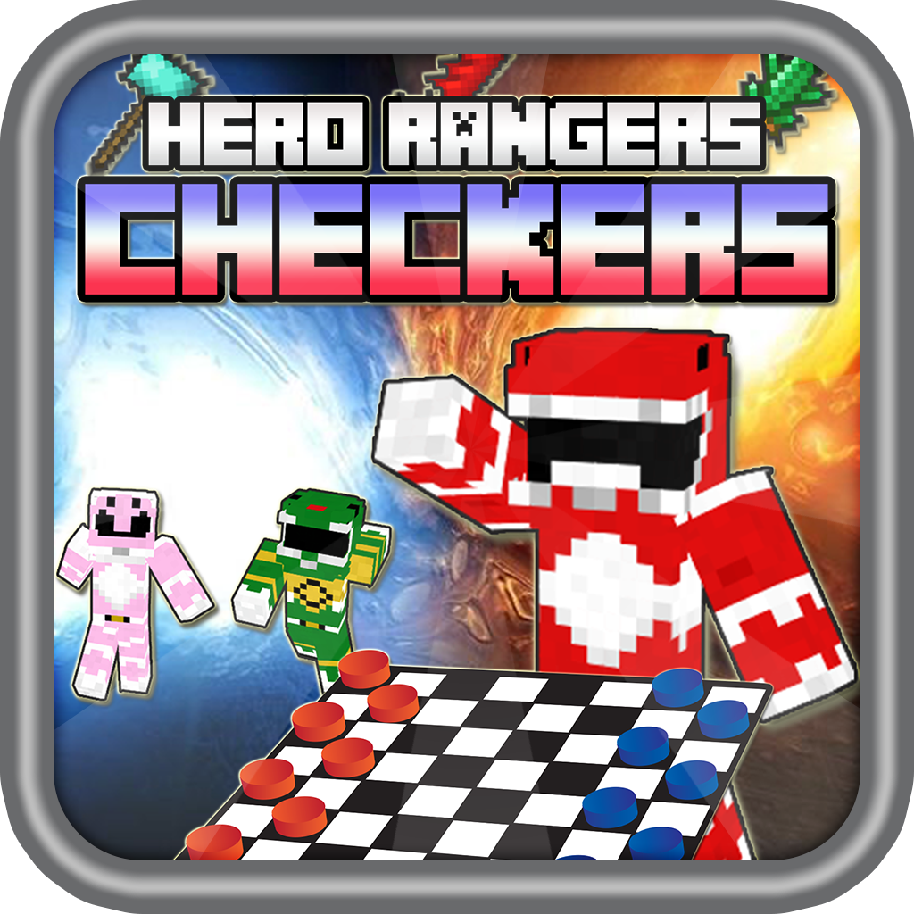 Hero 5 Colors Rangers Checkers - Power Superhero World Edition icon