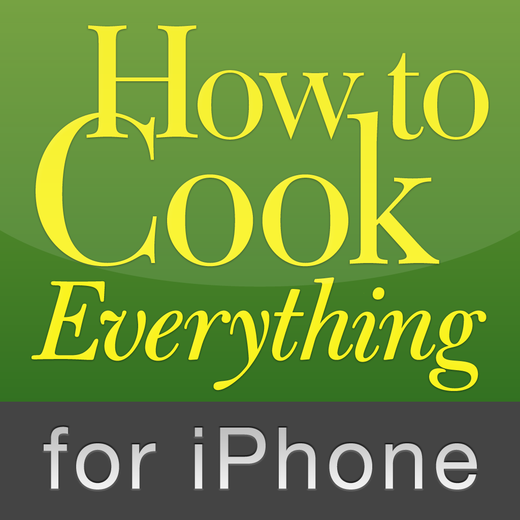 Vegetarian How to Cook Everything for iPhone icon