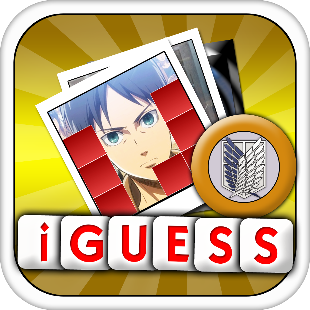 iGuess for Popular Anime Characters of All Time Pro ( Pictures Attack on Titan Edition Quiz ) icon