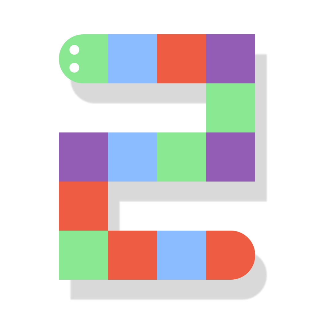 Flatty Snake - Addictive Snake Game icon