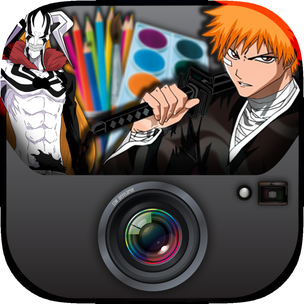 CCMWriter - Manga & Anime Studio Design Text and Photo Camera " Bleach "