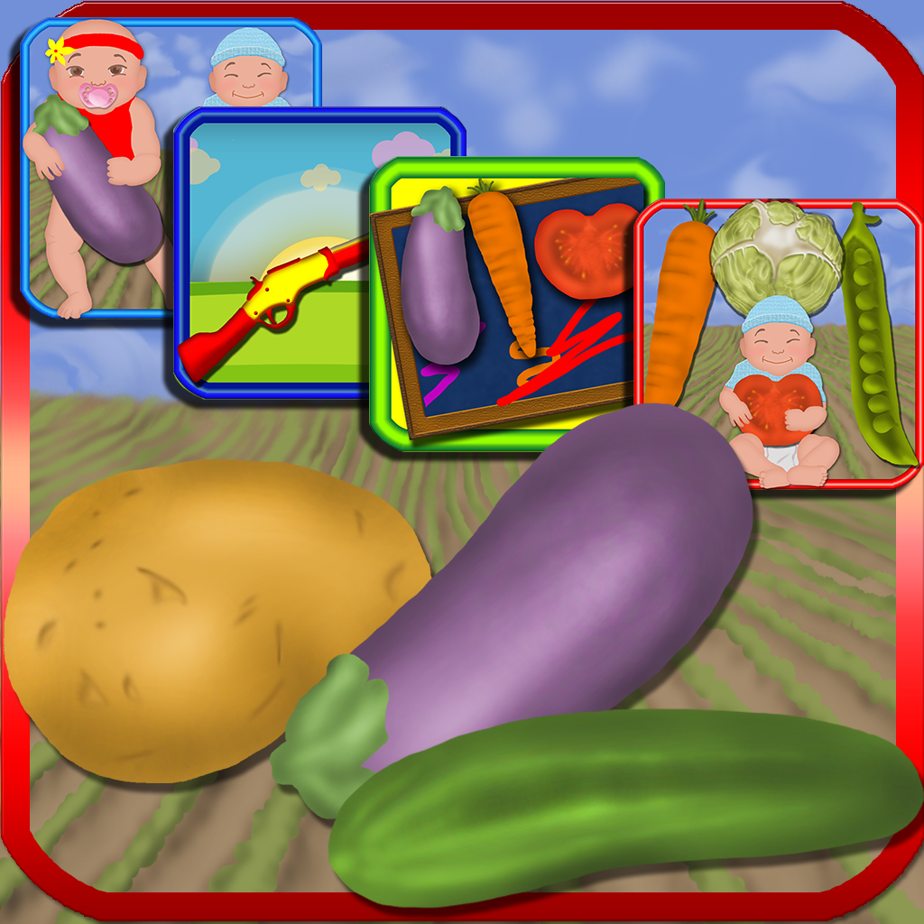 All In One Vegetables Fun - Educational Learning Games Collection