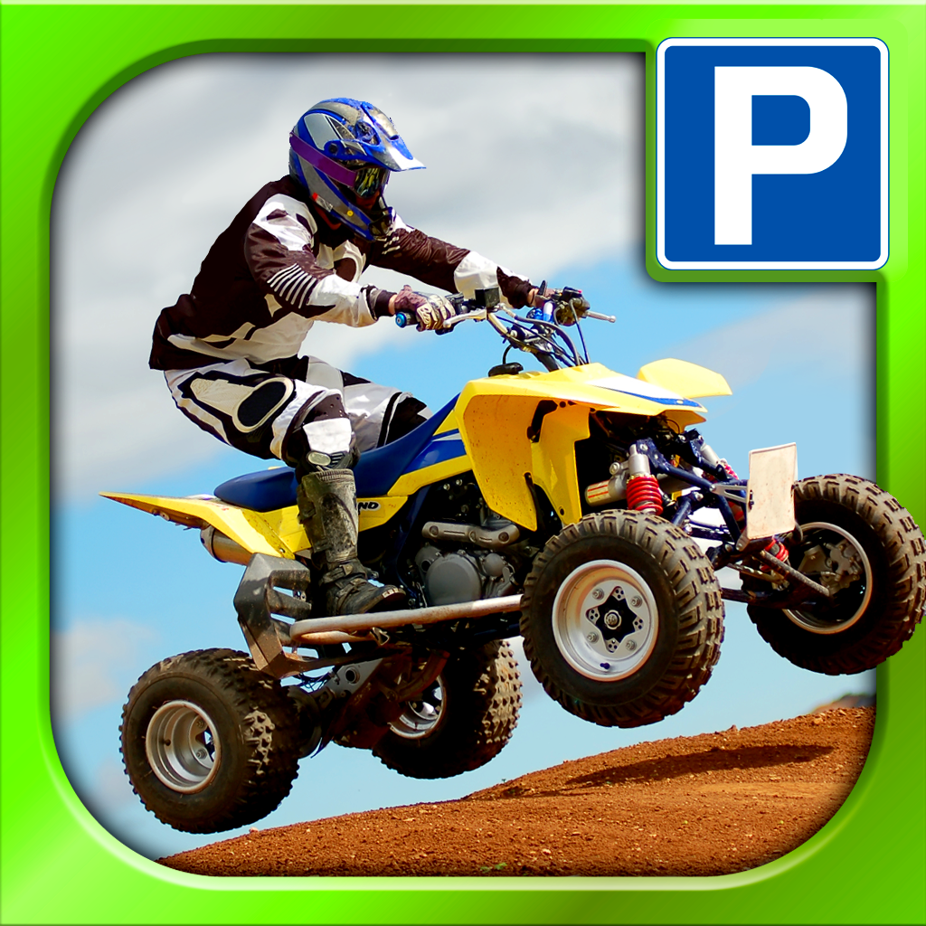 3D Off-Road ATV Parking Extreme - Dirt Bike Quad Motocross Racing Simulator PRO icon
