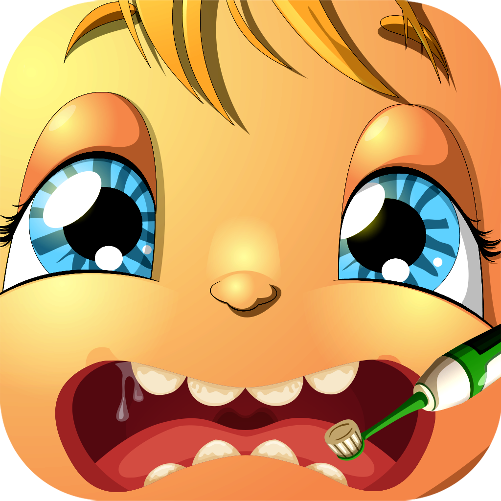 " A Bamba Dentist Free Turbo to Tooth Brushing & Cleaning Health Care Game For Kids