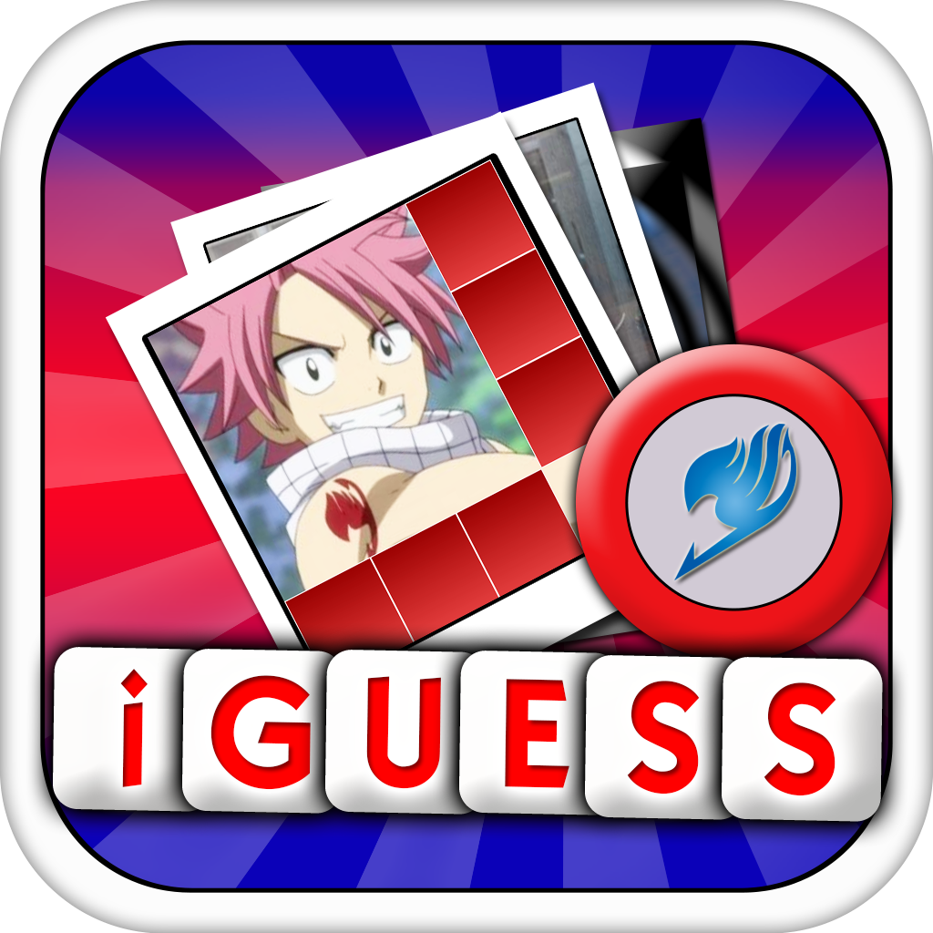 iGuess for Popular Anime Characters of All Time Pro ( Pictures Puzzle Fairy Tail Edition Quiz ) icon