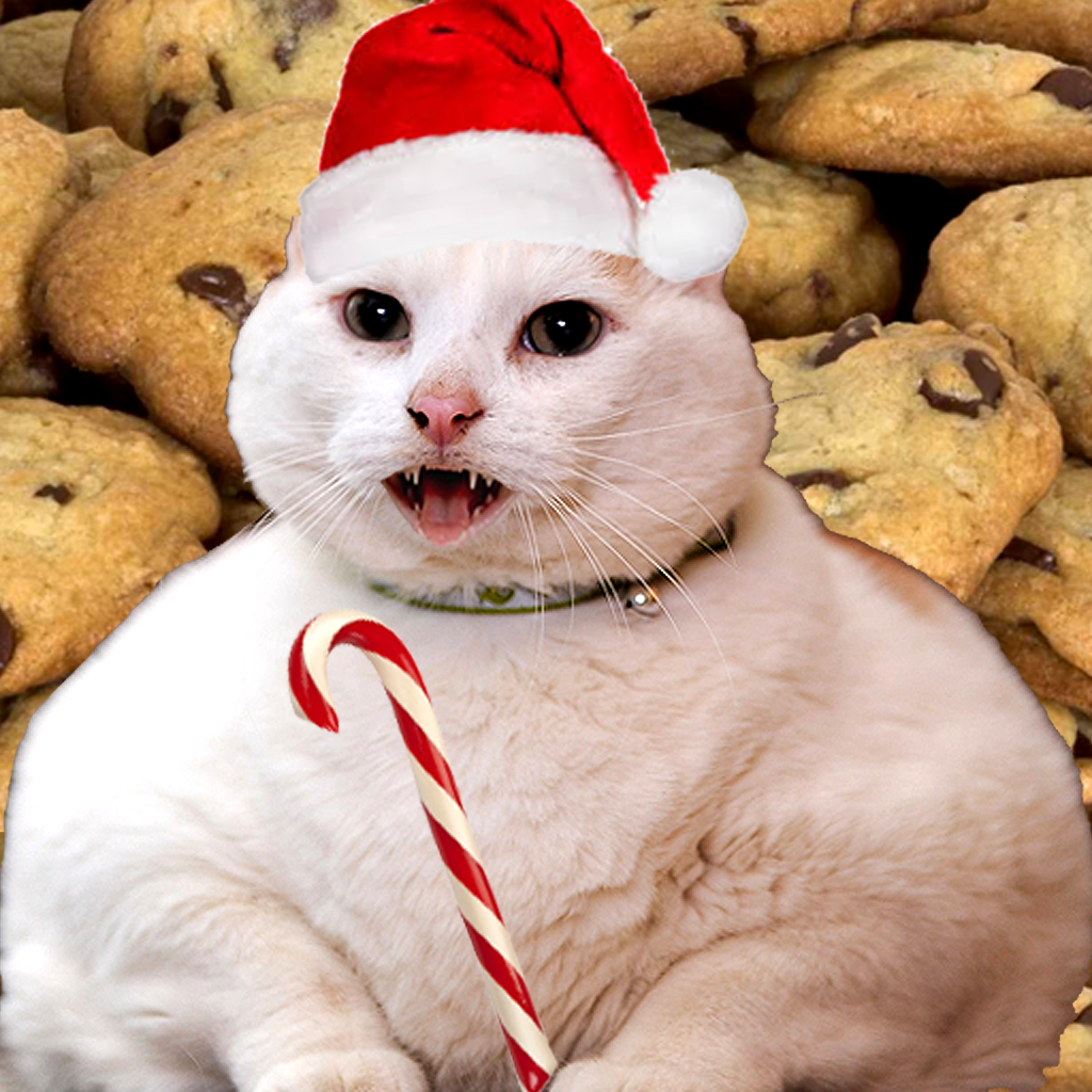 Talking Fat Cat - Christmas Edition