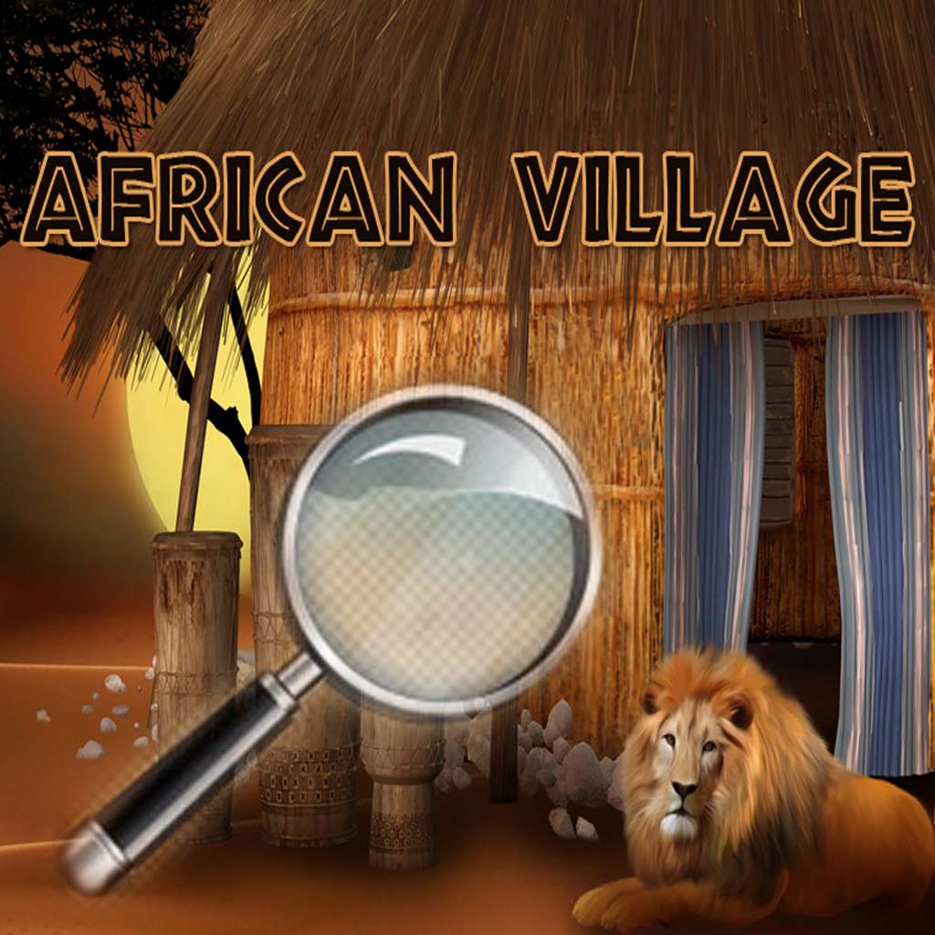 African Village Hidden Object