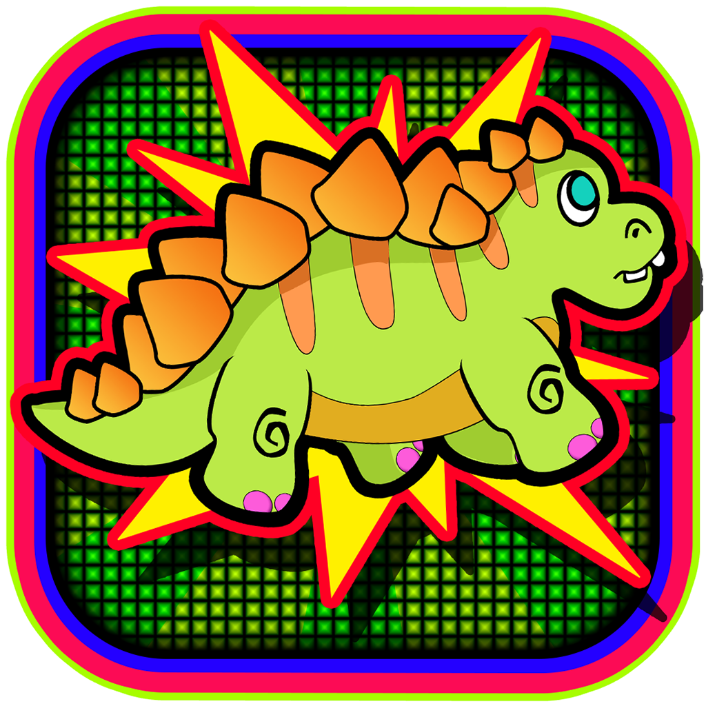 Stegosaurus Squish: Dino Extinction icon
