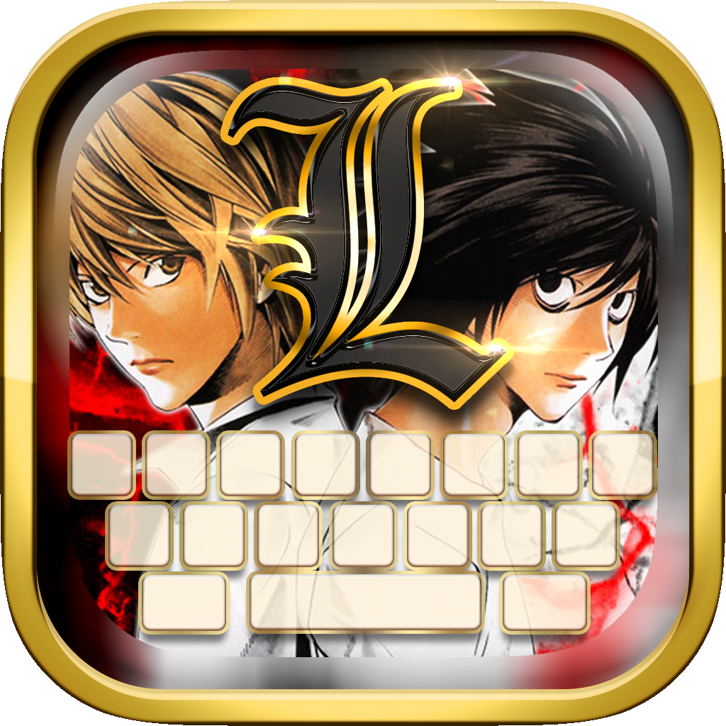 KeyCCM – Manga & Anime : Custom Cartoon & Wallpaper Keyboard Themes For Death Note Edition