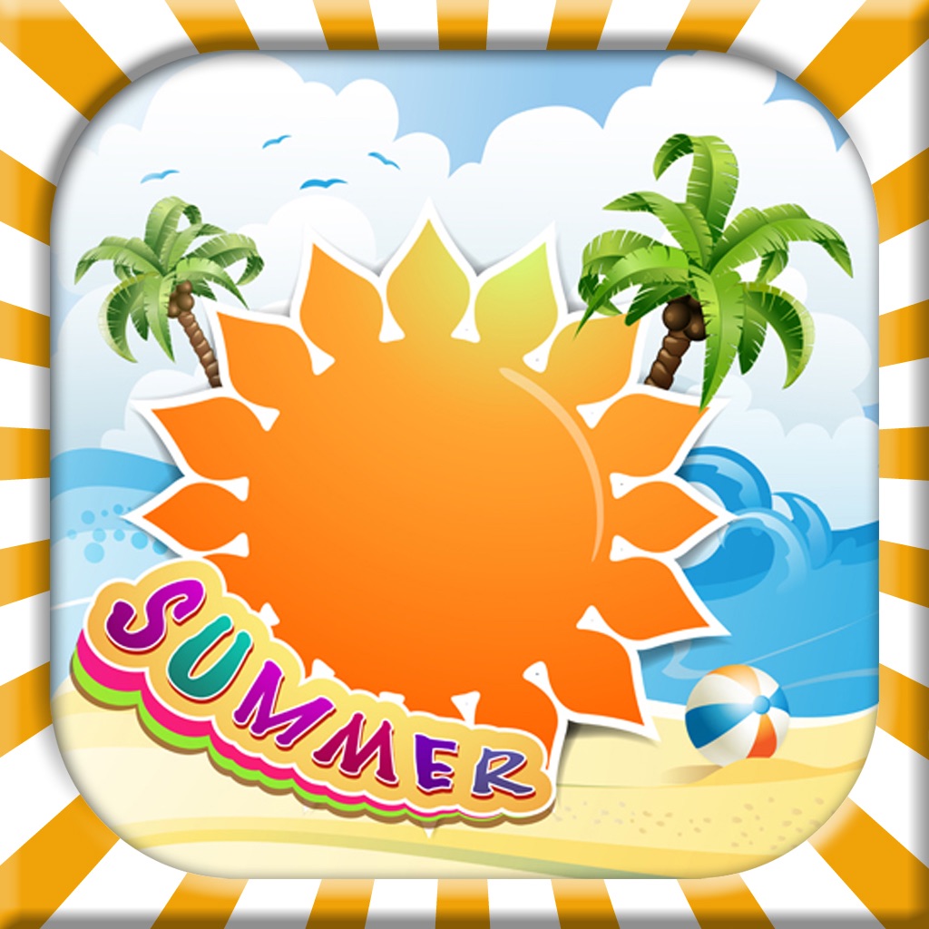 Summer Match Free - Three In A Line Puzzle Game icon