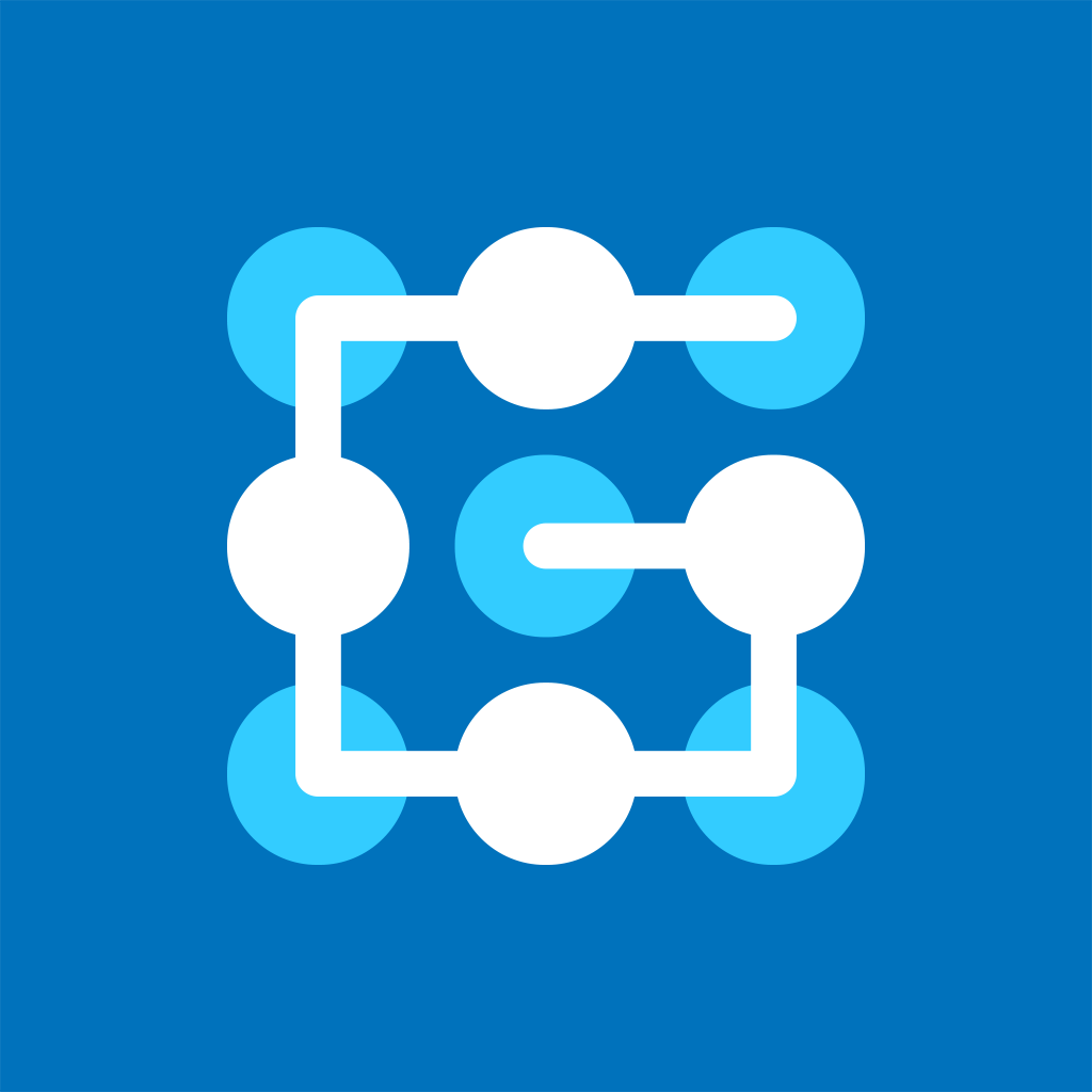 BlueLine Grid Messenger icon