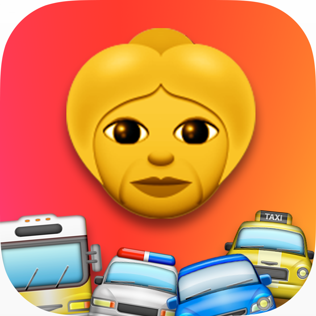 Gran Text Auto is an emoji-filled texting and driving game