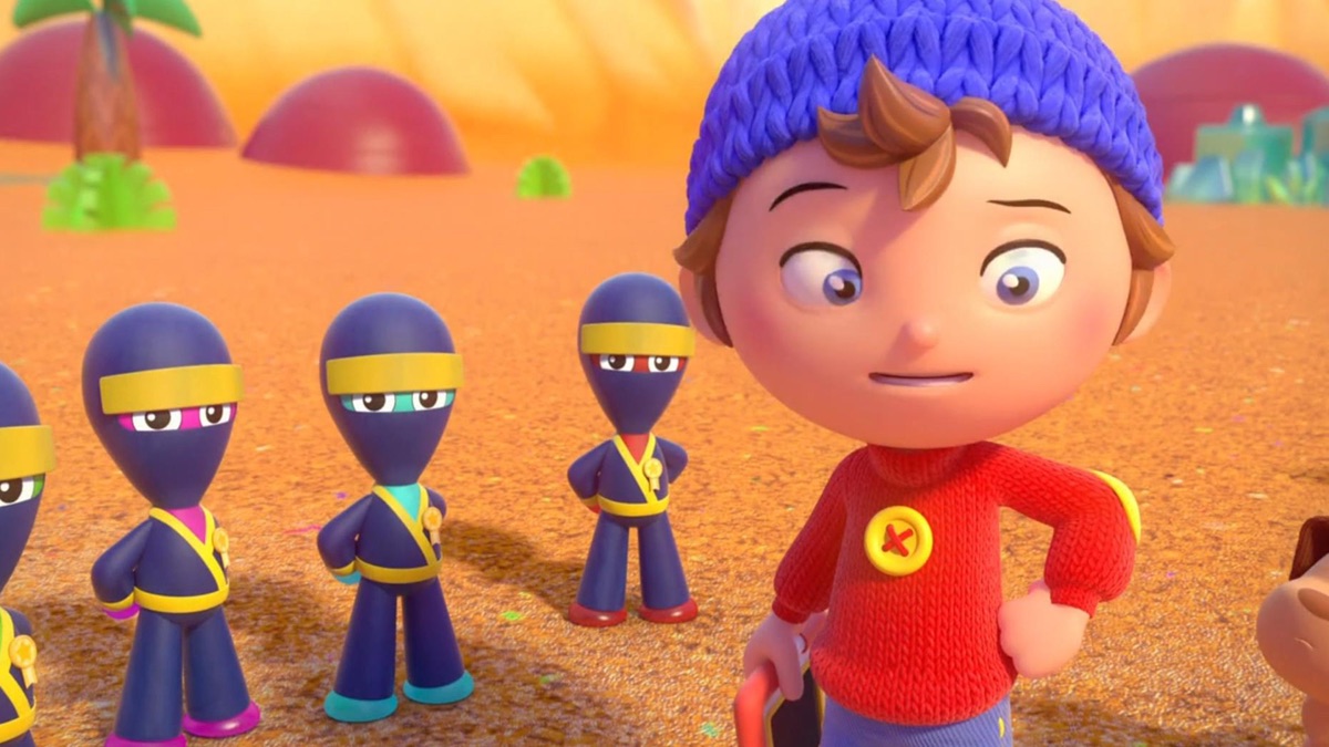 Missing Anchor / Disappearing Traffic Cone Noddy Toyland Detective