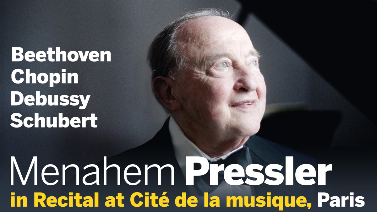 Menahem Pressler in Recital - Apple TV (CL)