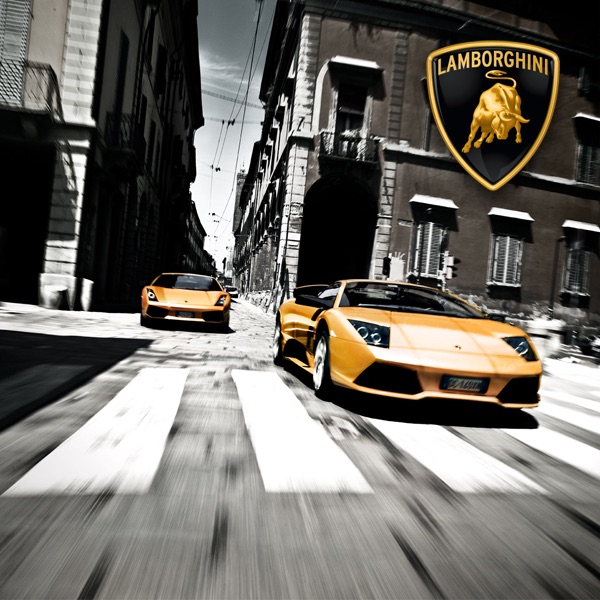 The World of Lamborghini Artwork