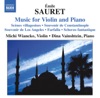 Sauret, E.: Violin and Piano Music