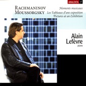 Rachmaninov: Moments Musicaux & Mussorgsky: Pictures At An Exhibition artwork