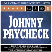 All-Time Greatest Hits: Johnny Paycheck (Re-Recorded Versions) artwork