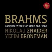 Brahms: Violin Sonatas Nos. 1-3 artwork