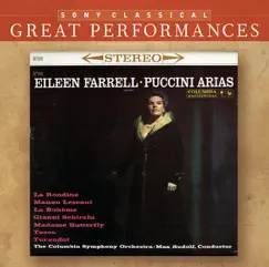 Great Performances - Eileen Farrell - Puccini Arias and Others in the Great Tradition by Columbia Symphony Orchestra, Eileen Farrell & Max Rudolf album reviews, ratings, credits
