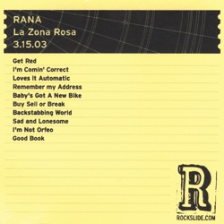 RANA - Buy Sell or Break