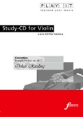 PLAY IT - Study-CD for Violin: Oskar Rieding, Concertino, D Major / D-Dur, Op. 25, 2008