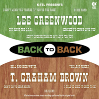 Lee Greenwood & T. Graham Brown - Back to Back: Lee Greenwood & T. Graham Brown (Re-Recorded Versions) artwork