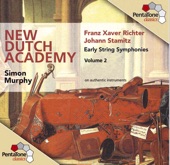 Stamitz - Richter: Early String Symphonies, Vol. 2 artwork