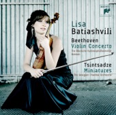 Beethoven: Violin Concerto & Tsintsadze: 6 Miniatures artwork