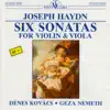 Stream & download J. Haydn: Six Soantas for Violin and Viola