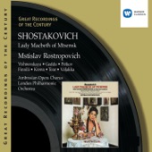 Shostakovich:Lady Macbeth of Mtsensk/Mstislav Rostropovich artwork