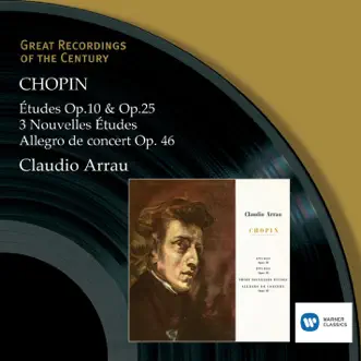 Great Recordings of the Century - Chopin: Études Op.10 and Op.25 by Claudio Arrau album reviews, ratings, credits