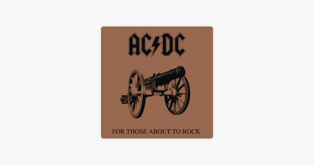 ac dcの for those about to rock we salute you をapple musicで